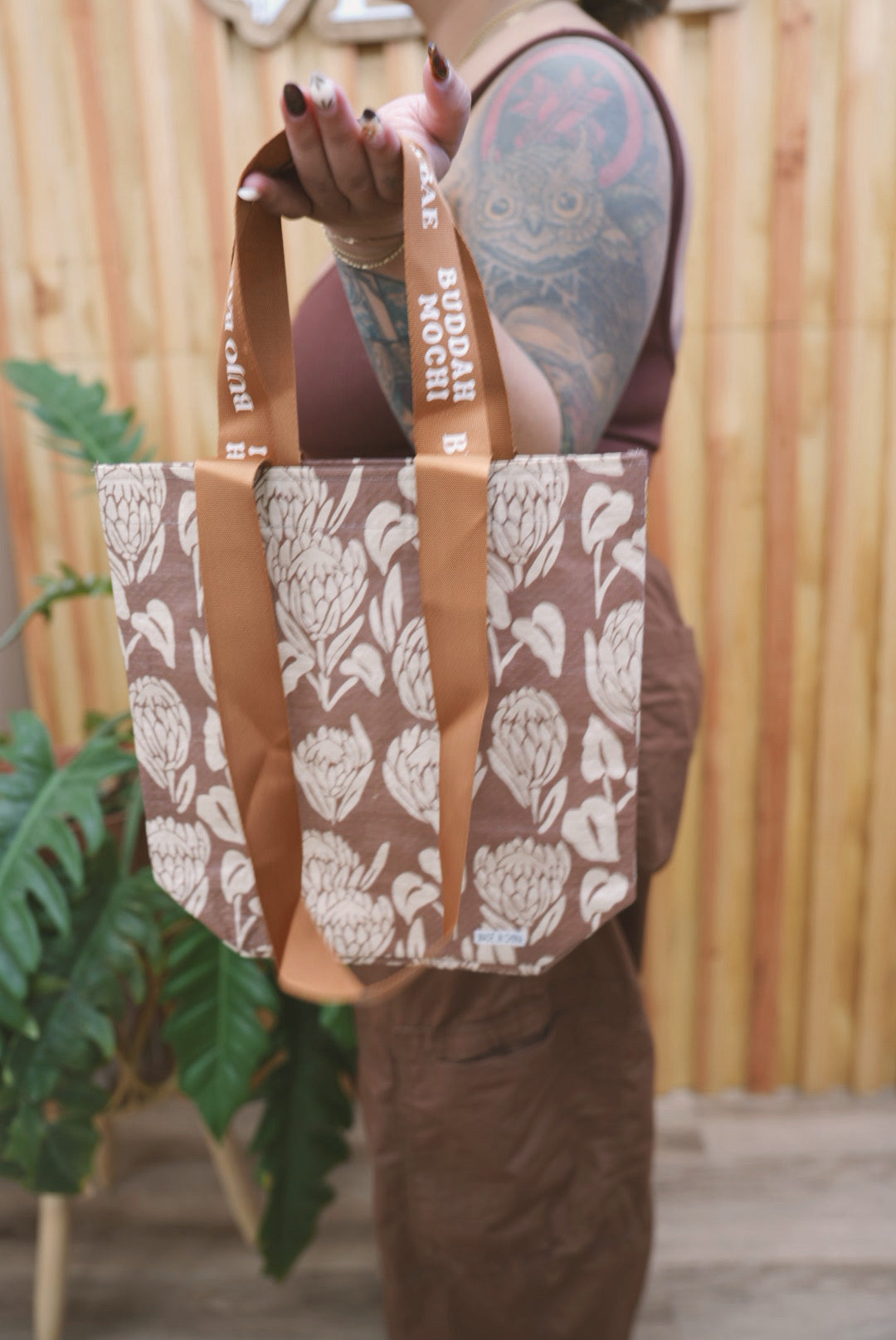 BAE in MOCHA | MANINI Bombucha Bag by BUDDAH MOCHI KIDS x Bujo Bae