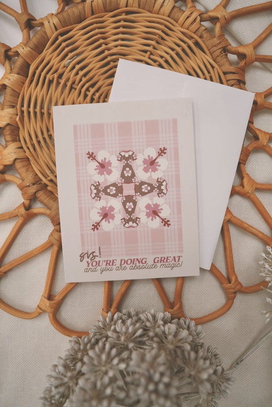Sis, You're Doing Great | Greeting Card