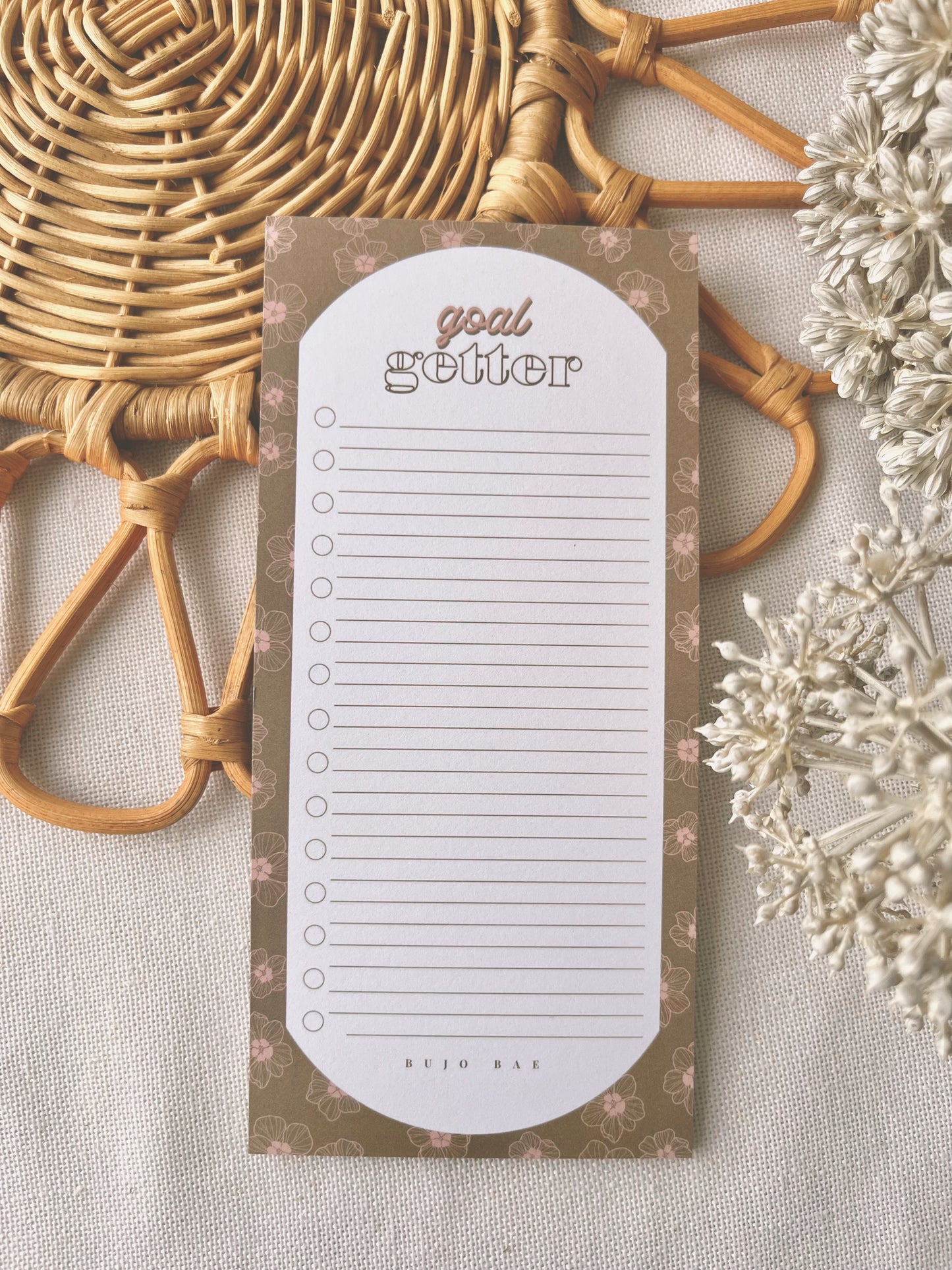 Goal Getter | To Do List Notepad