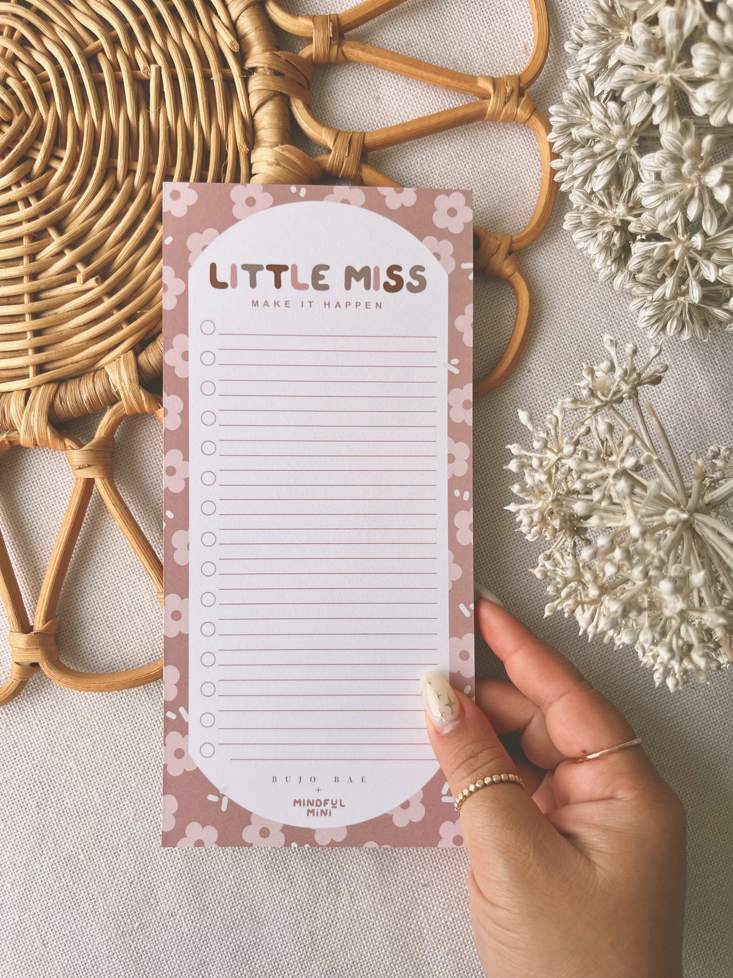 Little Miss Make it Happen | To Do List Notepad