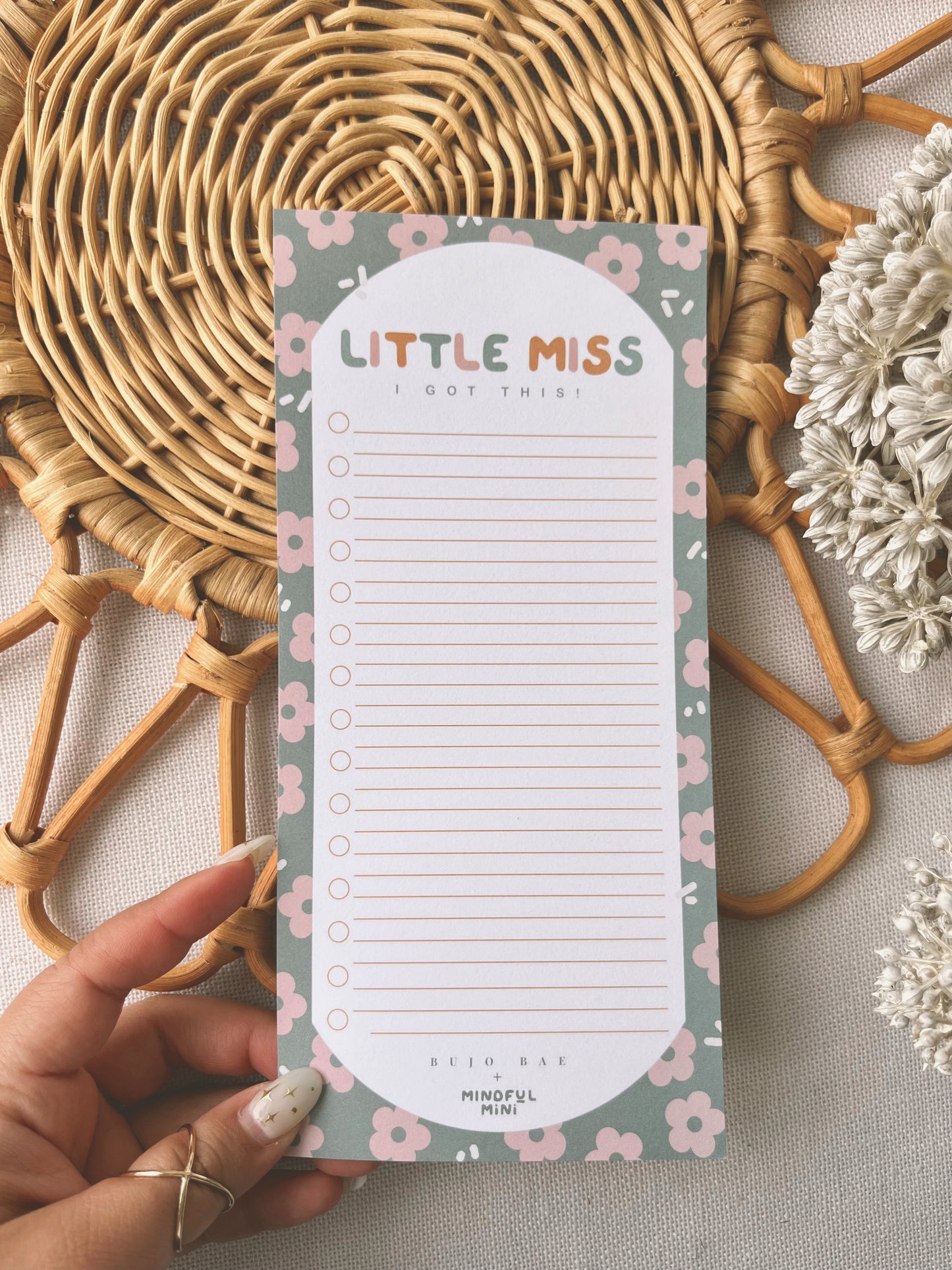 Little Miss I Got This! | To Do List Notepad