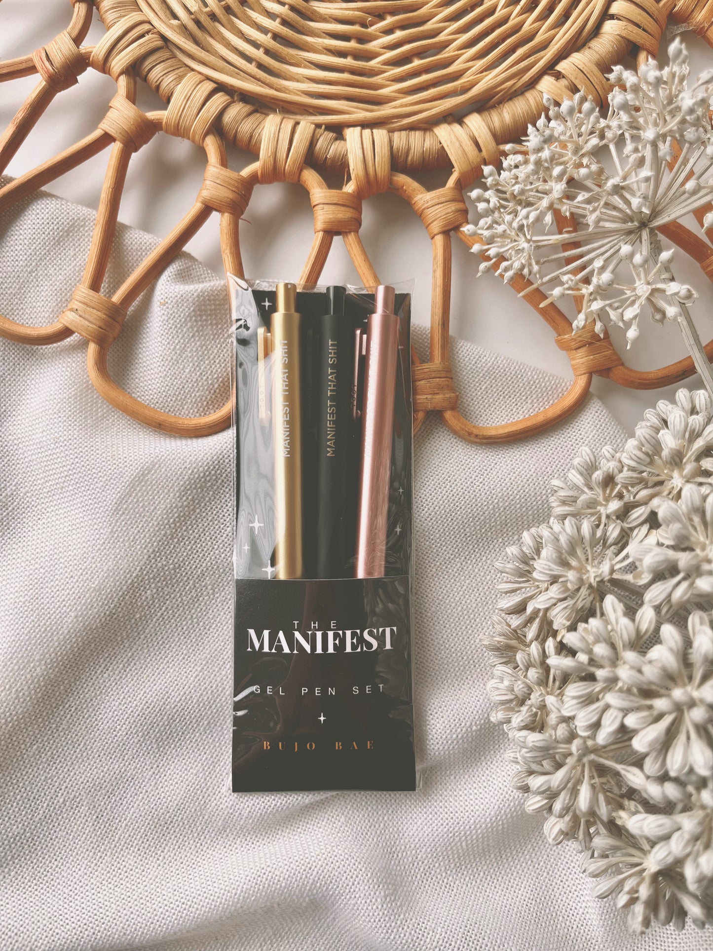 Manifest that Sh*t in Luxe Palette | Gel Ballpoint Pen Pack