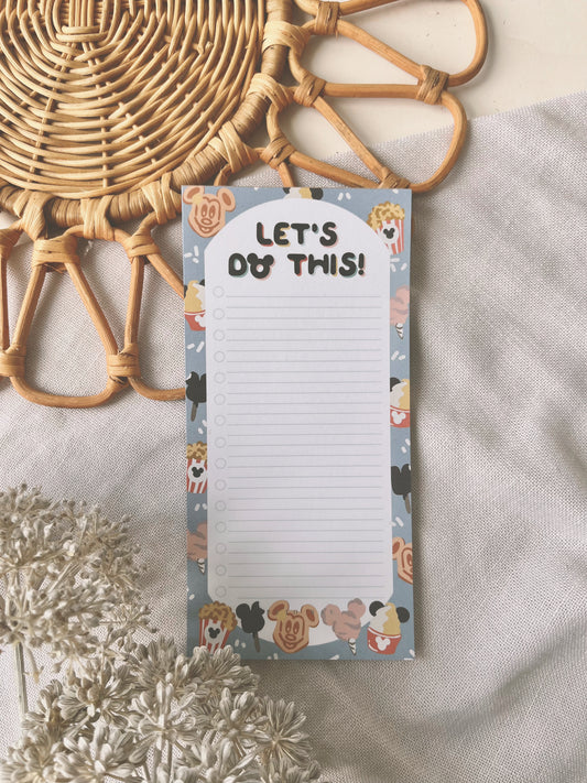 Let's Do This! | To Do List Notepad (LIMITED EDITION)