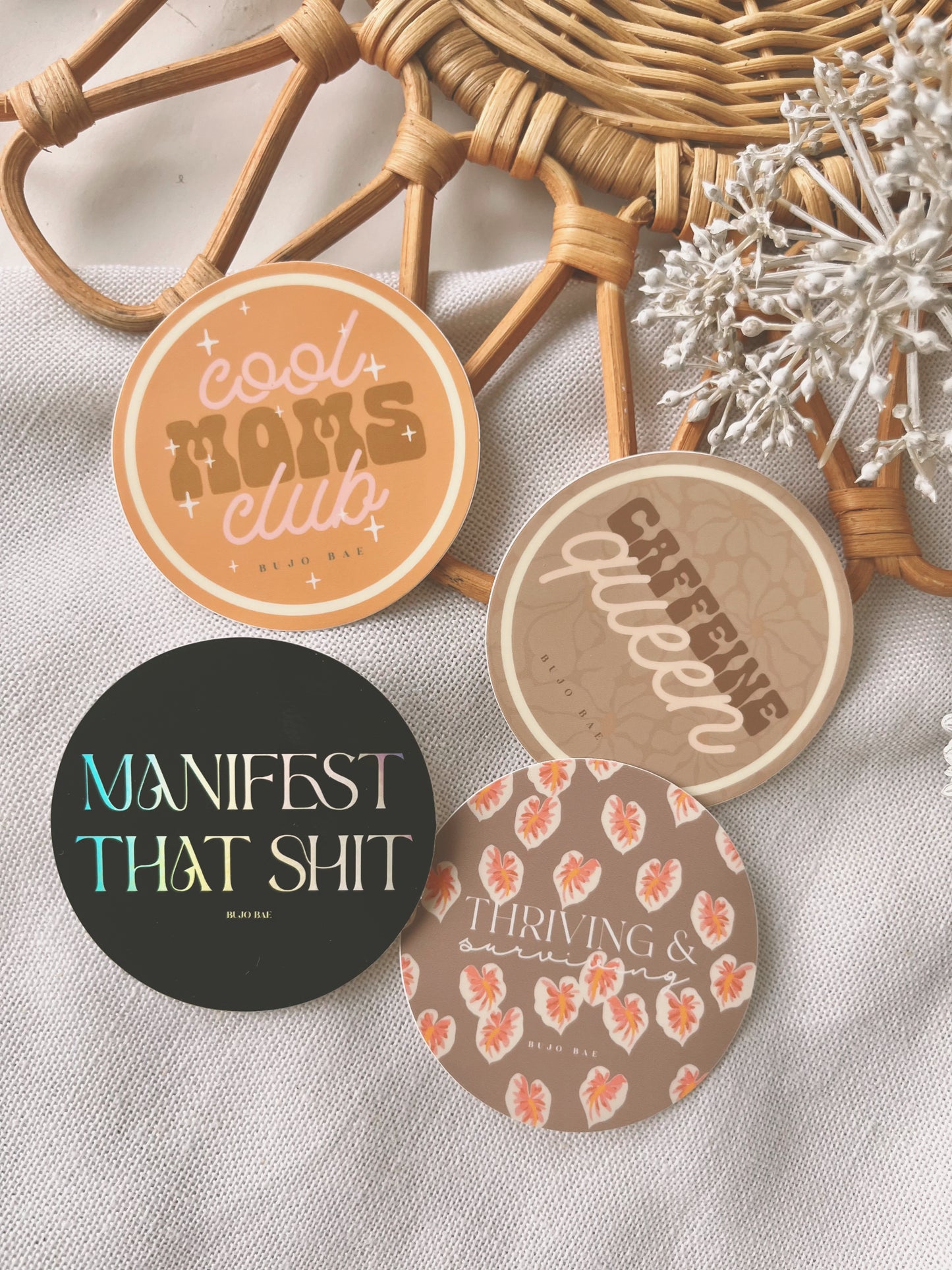 Manifest That Shit | HOLO Vinyl Sticker