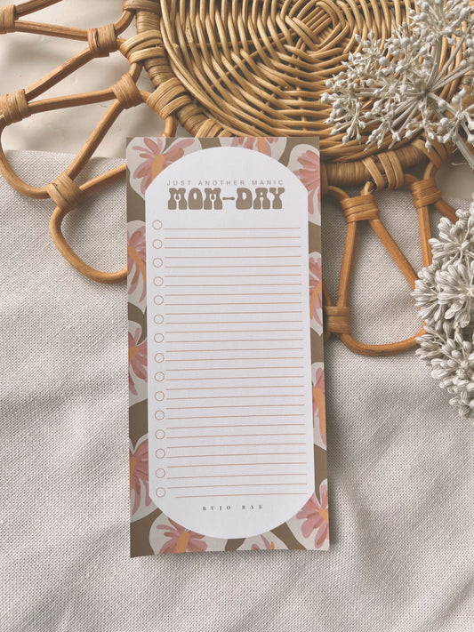 Another Manic MOM-day | To Do List Notepad