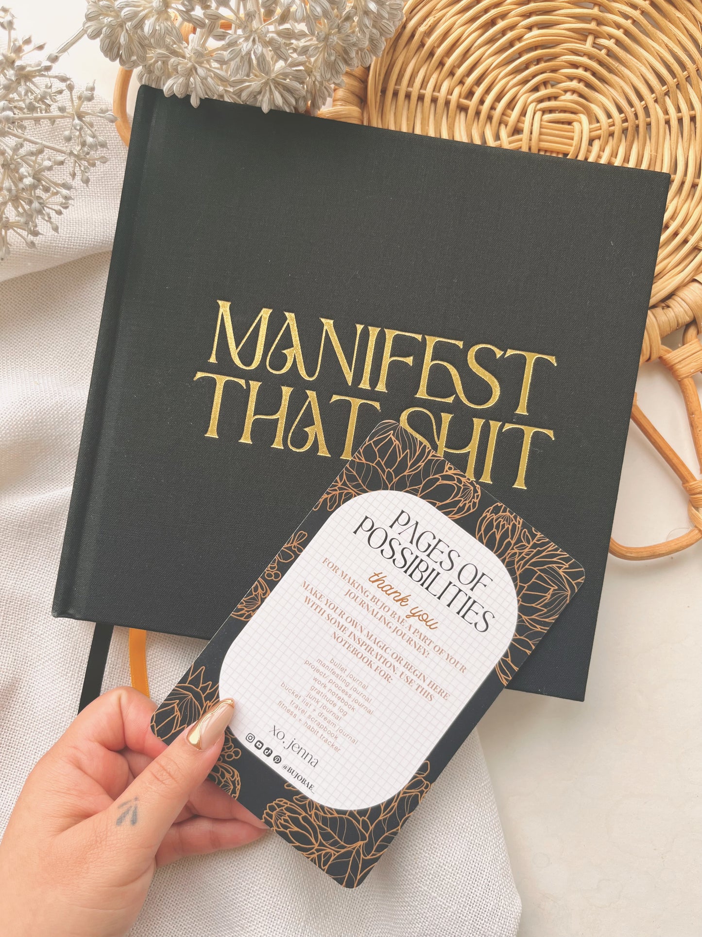 Manifest that Shit | Square Dot Grid Journal