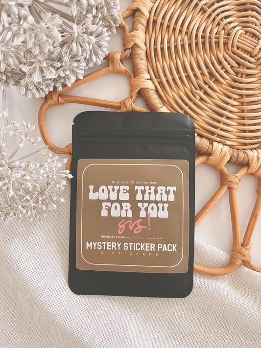 Love That for you SIS! | Vinyl Sticker Mystery Pack x SHORT STACK HAWAII