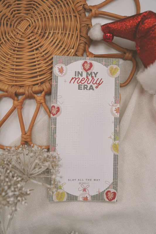 In My Merry Era | HOLI-BAE Dot Grid Notepad