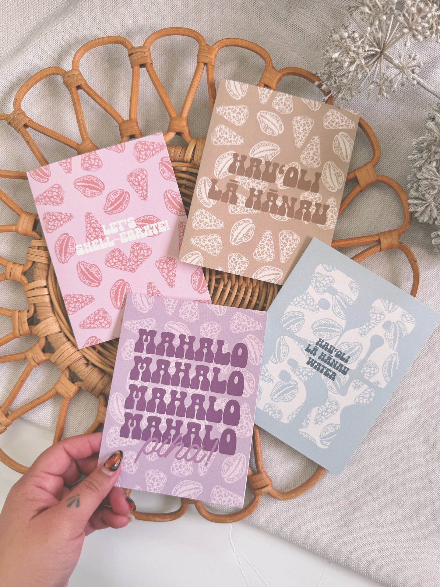 Hau'oli La Hanau Water Baby | Greeting Card