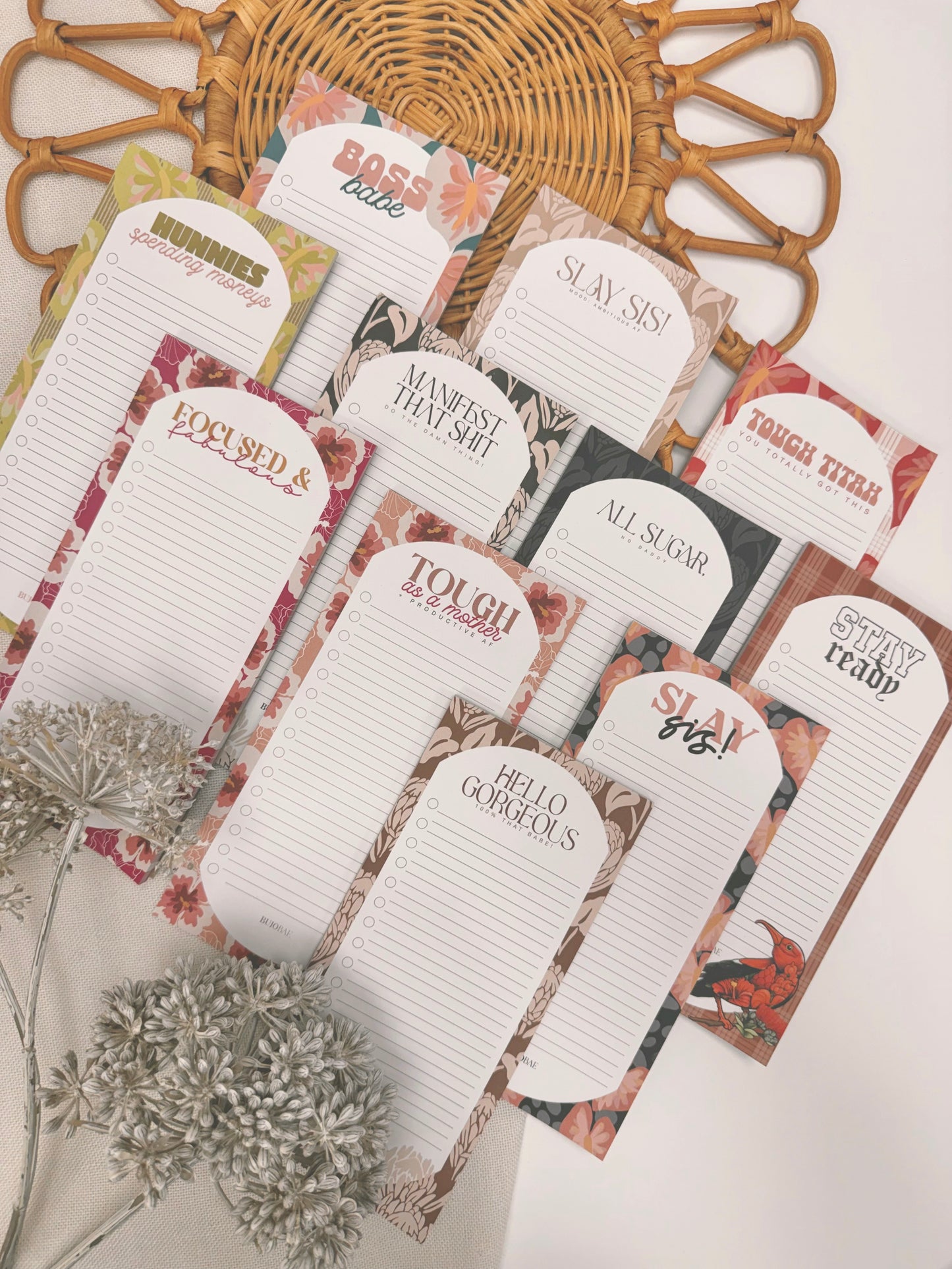 Hello Gorgeous, 100% that Babe! | To Do List Notepad