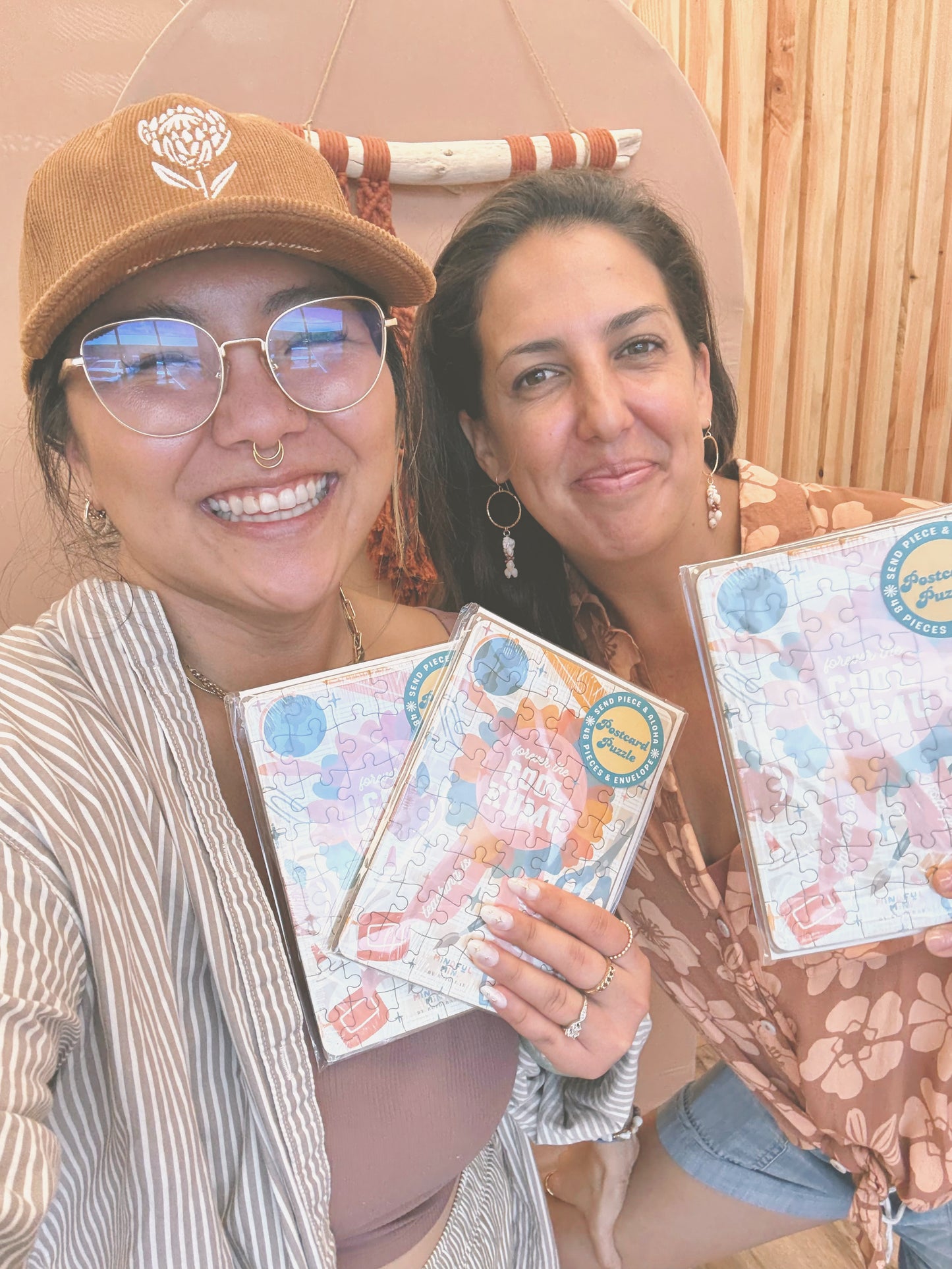 Cool Kumu Club | Postcard Puzzle SURF SHACK PUZZLES x Bujo Bae