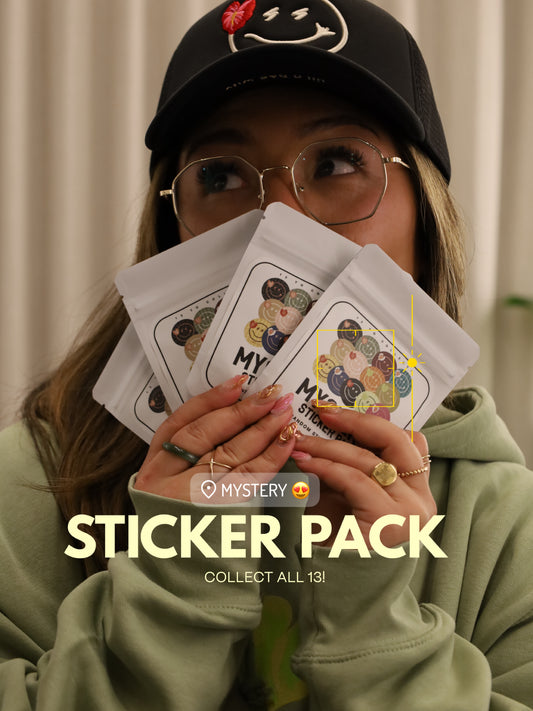 Anthurium x Smiley | Vinyl Sticker Mystery Pack x SHORT STACK HAWAII