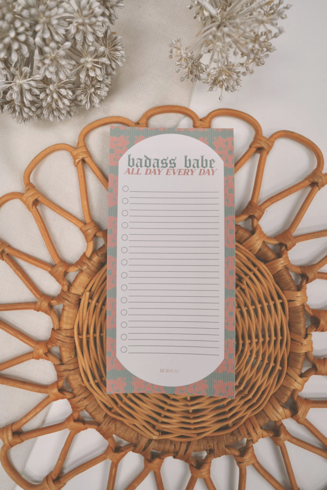 Badass Babe | To Do List Notepad