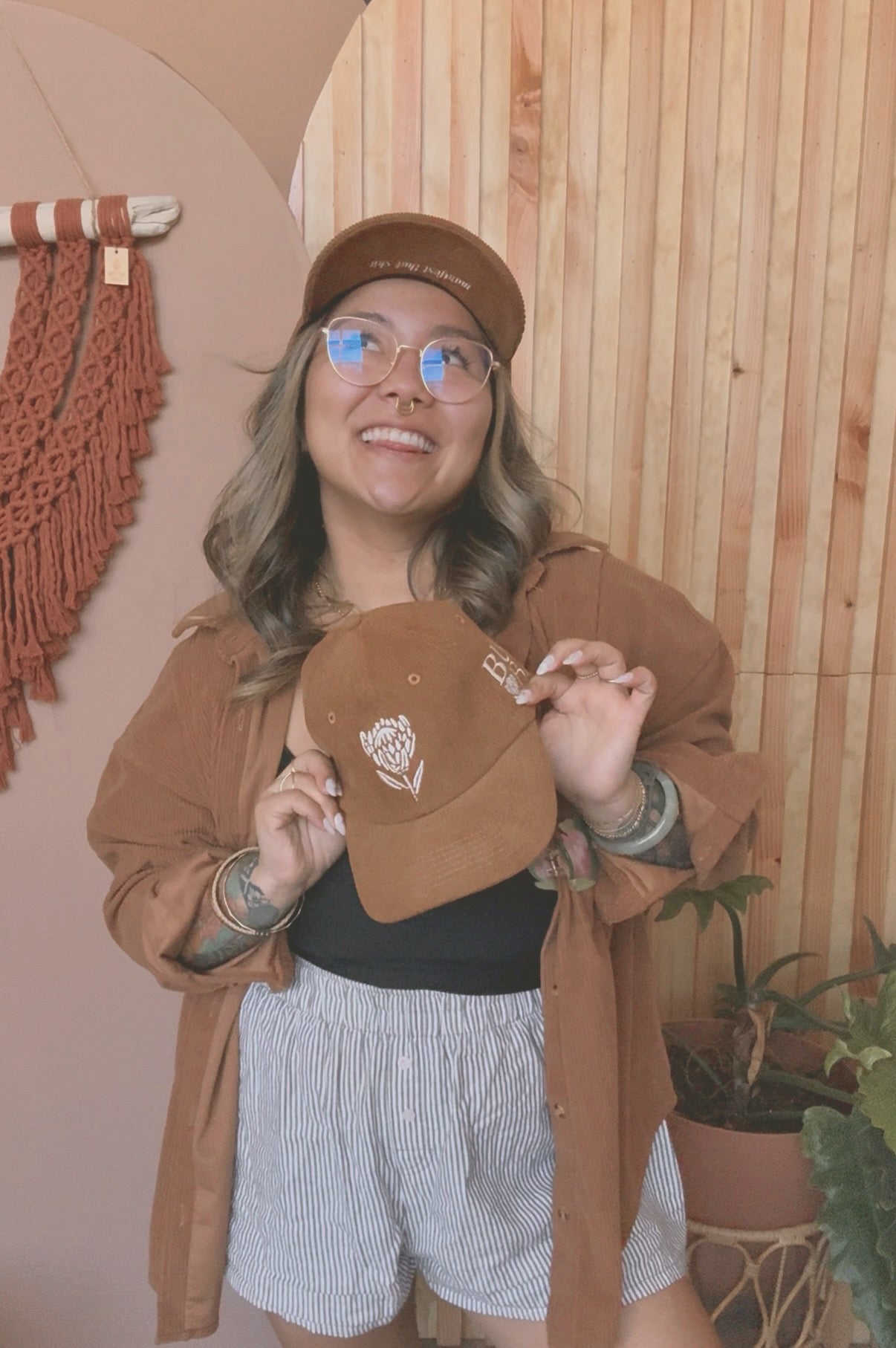 BAE in Coffee | Corduroy Hat