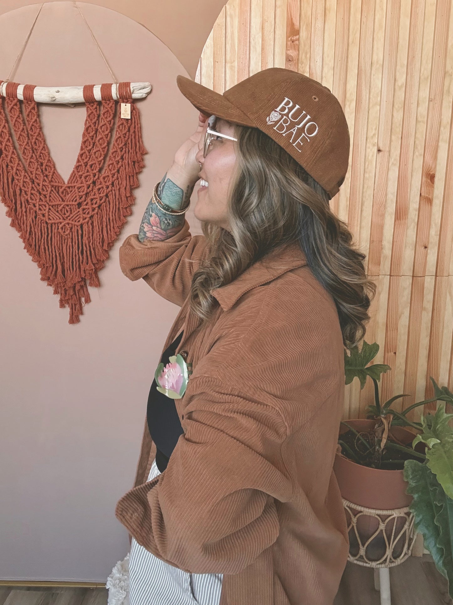 BAE in Coffee | Corduroy Hat
