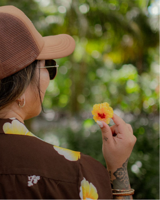 Mini Summer Sunset l Hibiscus | Claw Clip by COOPMONSTER x Bujo Bae