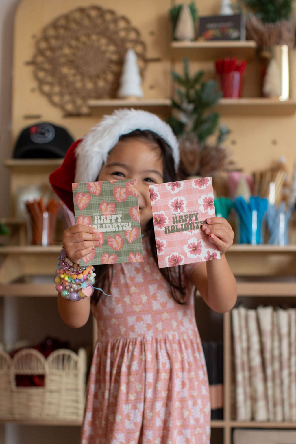 Happy Holidays in Hilo Anthurium  | Holiday Card