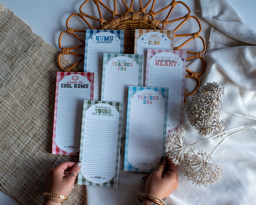 In My Teacher Era in Goal Getter Green I To Do List Notepad x COOL KUMU CLUB