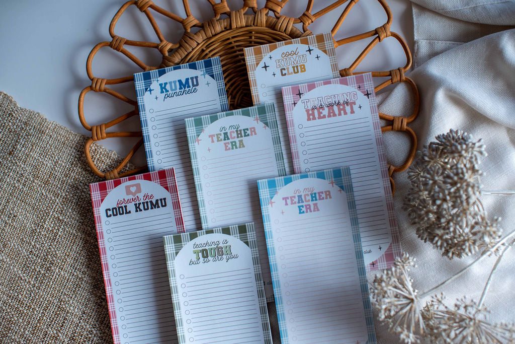 In My Teacher Era in Blue Ribbon I To Do List Notepad x COOL KUMU CLUB