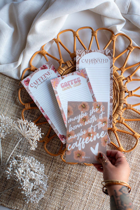 You, Me, & Coffee I To Do List Notepad PACK