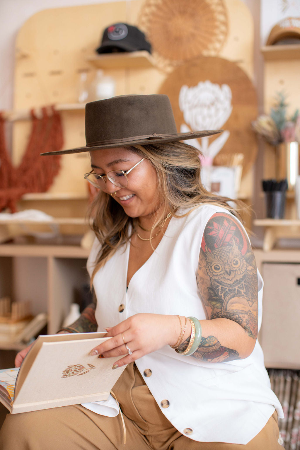 BARE WITH ME RATTAN | Undated Bullet Journal