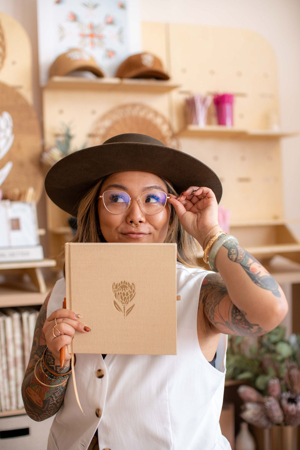 BARE WITH ME RATTAN | Undated Bullet Journal