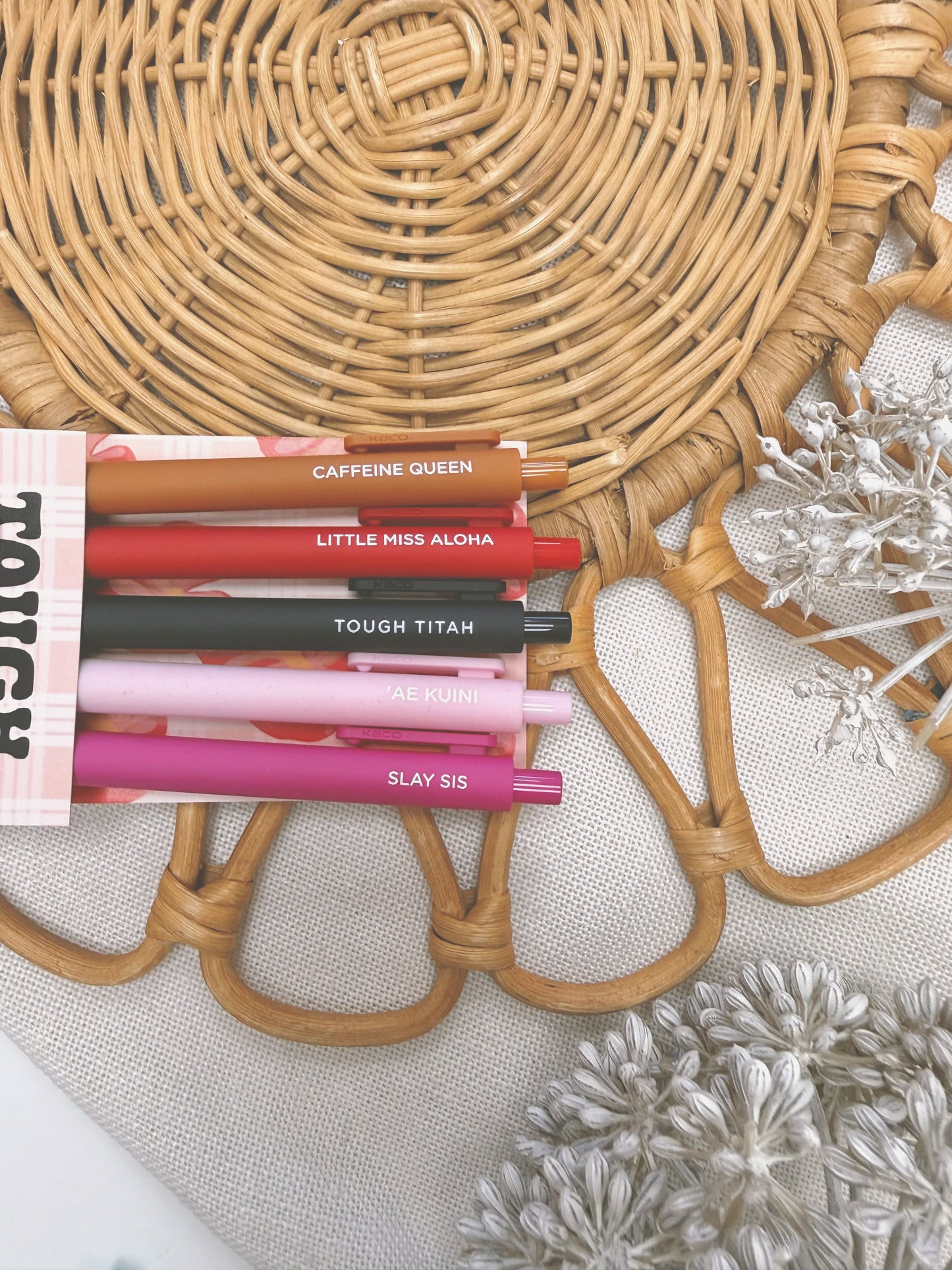 Tough Titah | Gel Ballpoint 5 Pen Pack