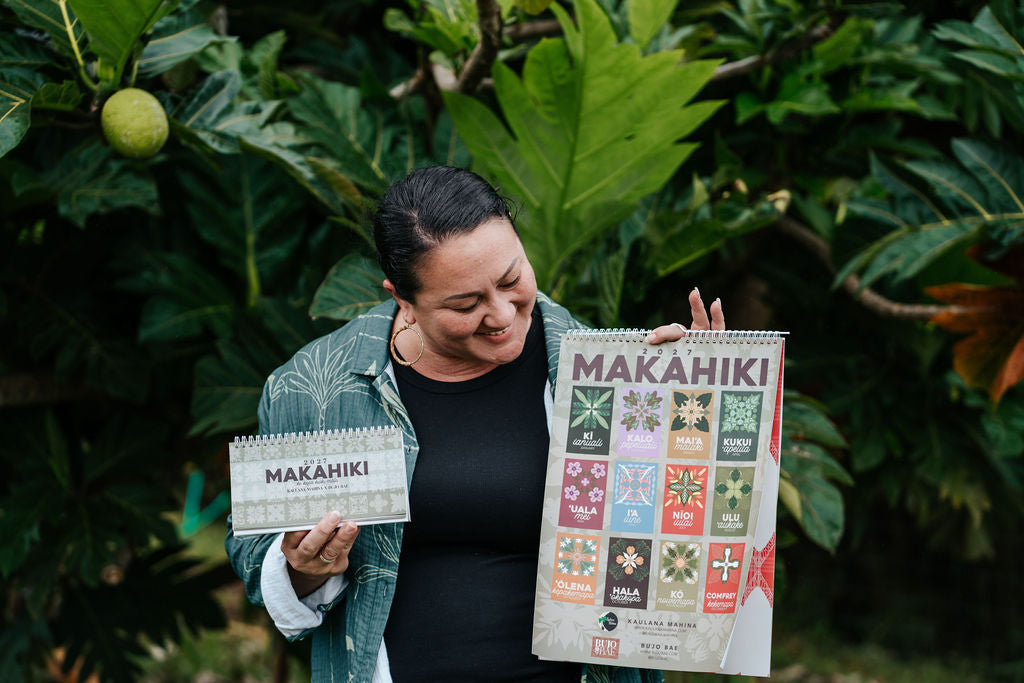 PREORDER Makahiki 2027| Wall Calendar by Bujo Bae x Kaulana Mahina
