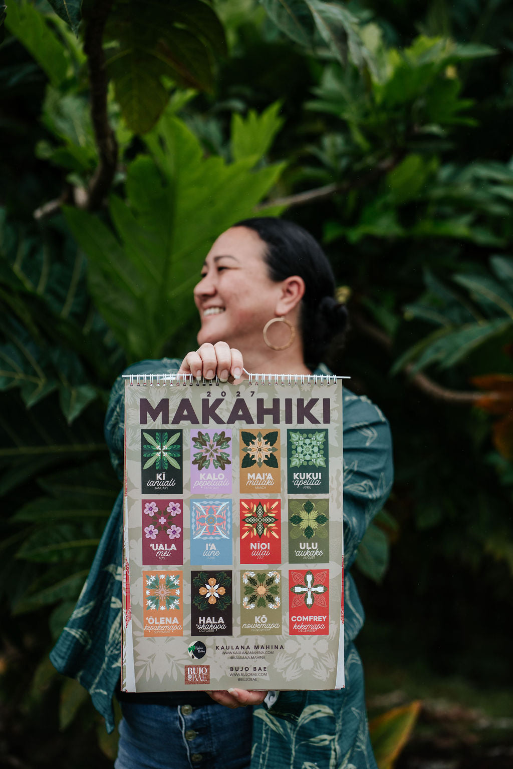 PREORDER Makahiki 2027| Wall Calendar by Bujo Bae x Kaulana Mahina