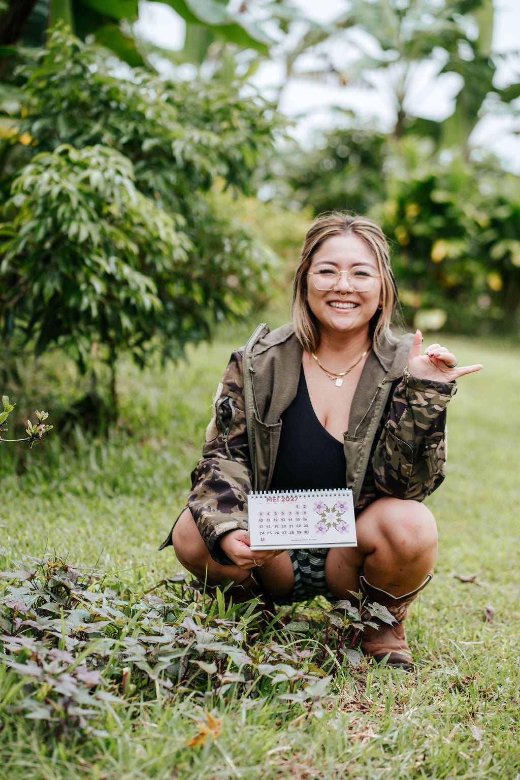 PREORDER 2027 Makahiki | DESK Calendar by Bujo Bae x Kaulana Mahina