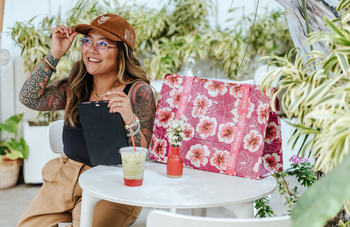 Hibiscus in Jewel Tone | BAE BUCHA by BUDDAH MOCHI KIDS x Bujo Bae