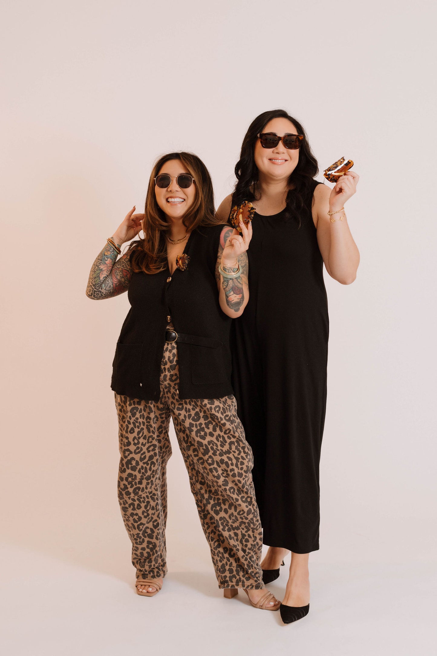 MINI Hilo Anthurium in Mocha Tortoise Shell  | Claw Clip by COOPMONSTER x Bujo Bae