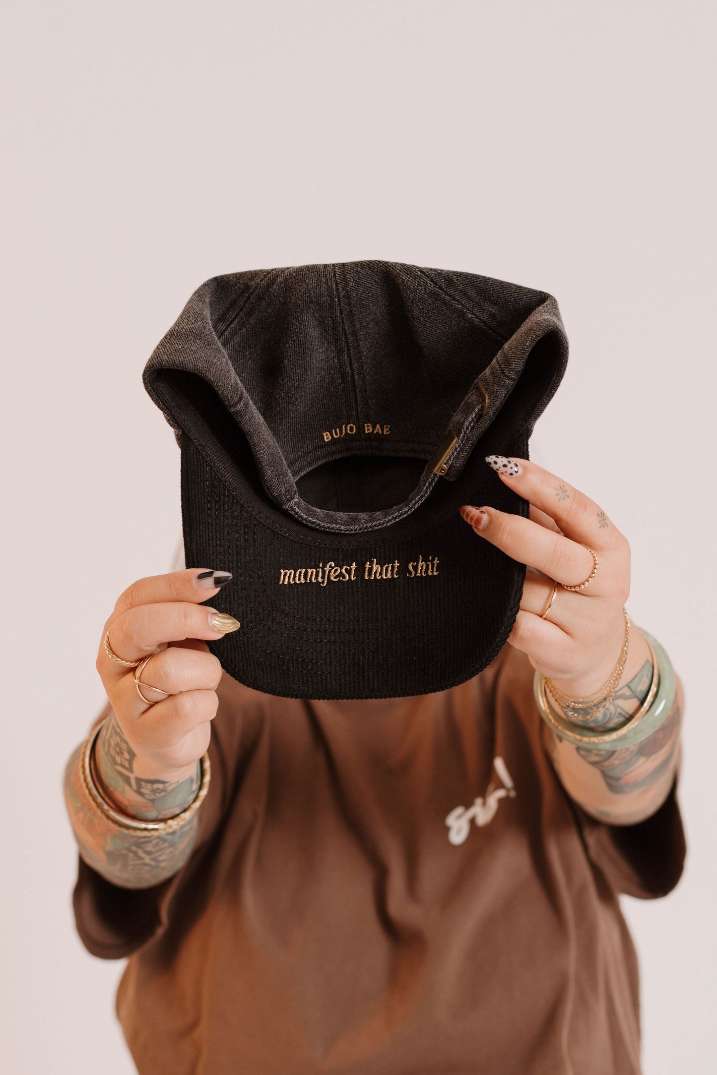 BAE in Slay Slate | Corduroy x Denim Hat