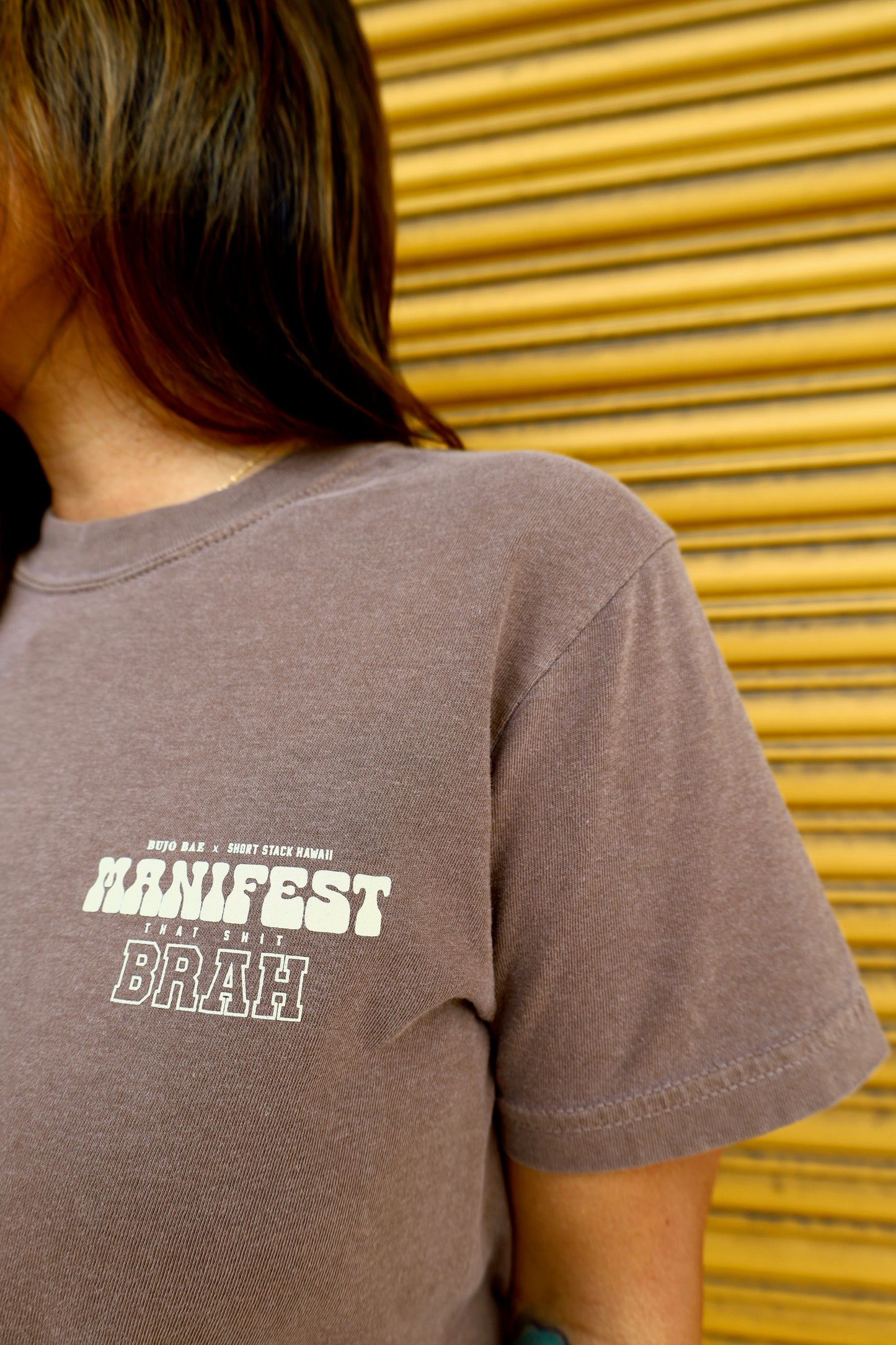 PRE SALE Manifest that Shit BRAH | Tee x SHORT STACK HAWAII