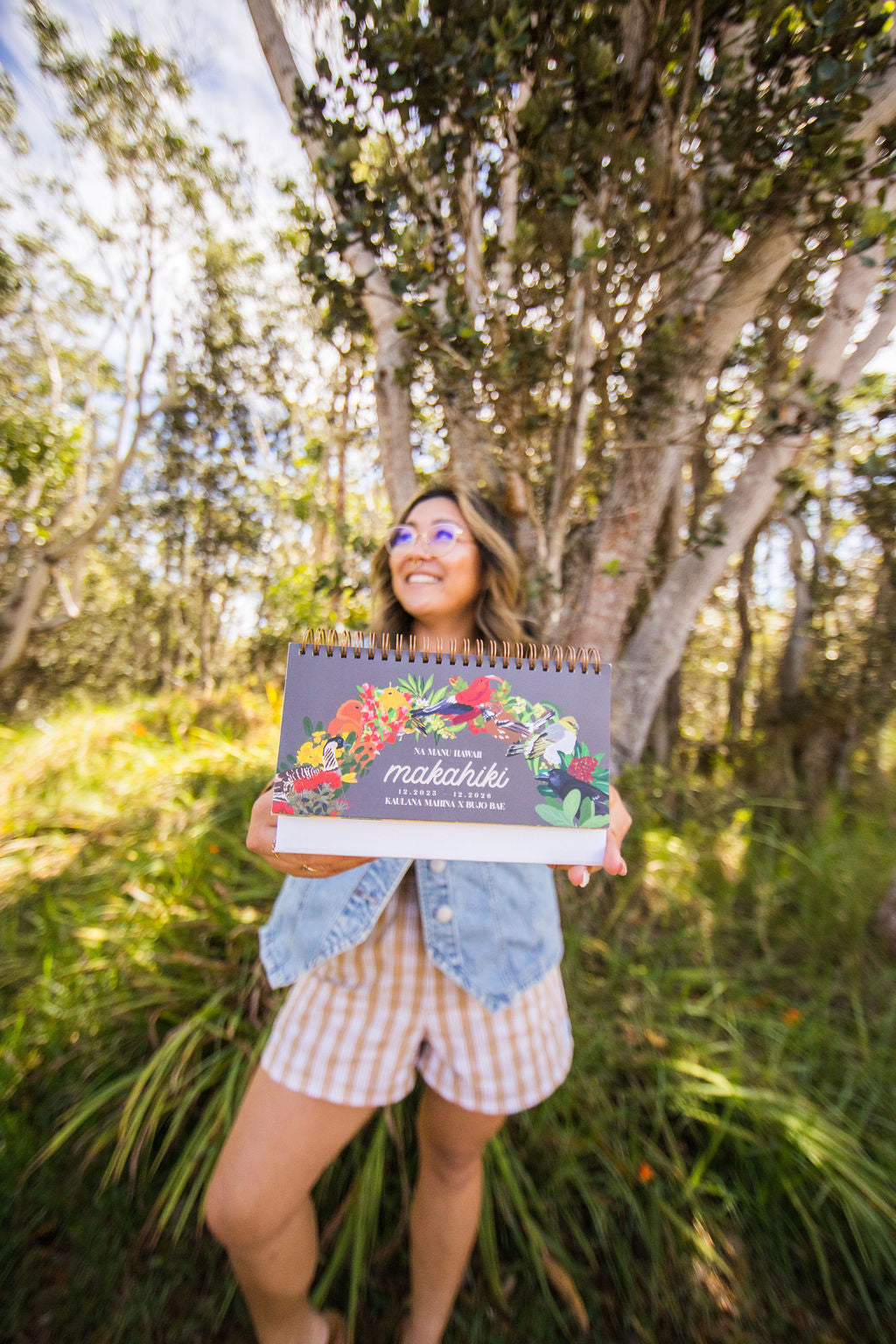 Makahiki | DESK Calendar 12.2025 to 12.2026 by Bujo Bae x Kaulana Mahina