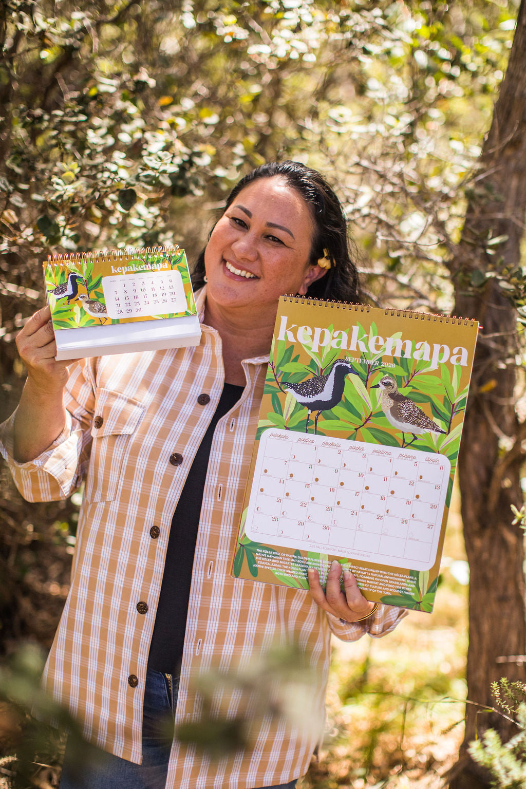 PREORDER Makahiki | DESK Calendar 12.2025 to 12.2026 by Bujo Bae x Kaulana Mahina