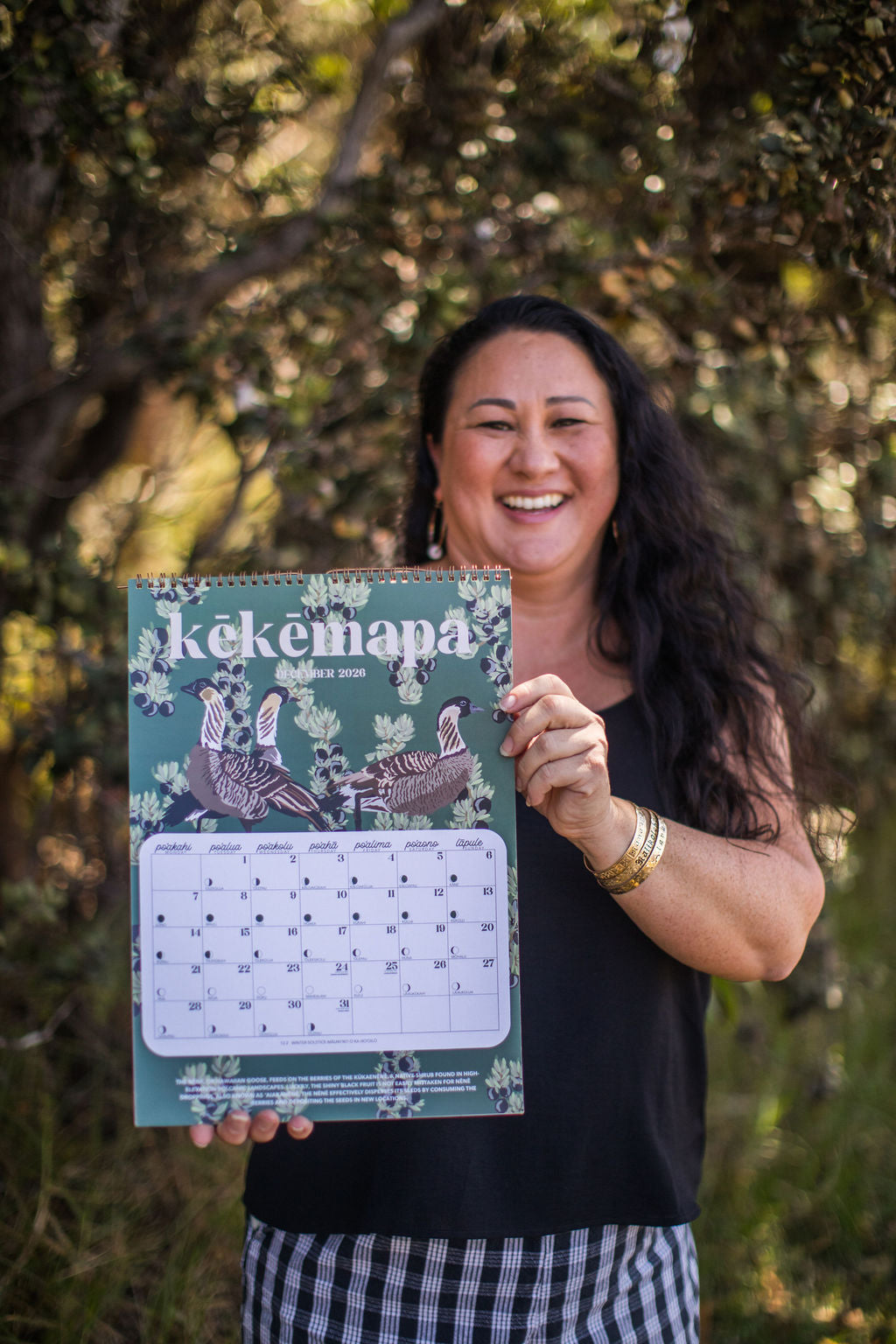 PRE ORDER Makahiki | Wall Calendar 12.2025 to 12.2026 by Bujo Bae x Kaulana Mahina