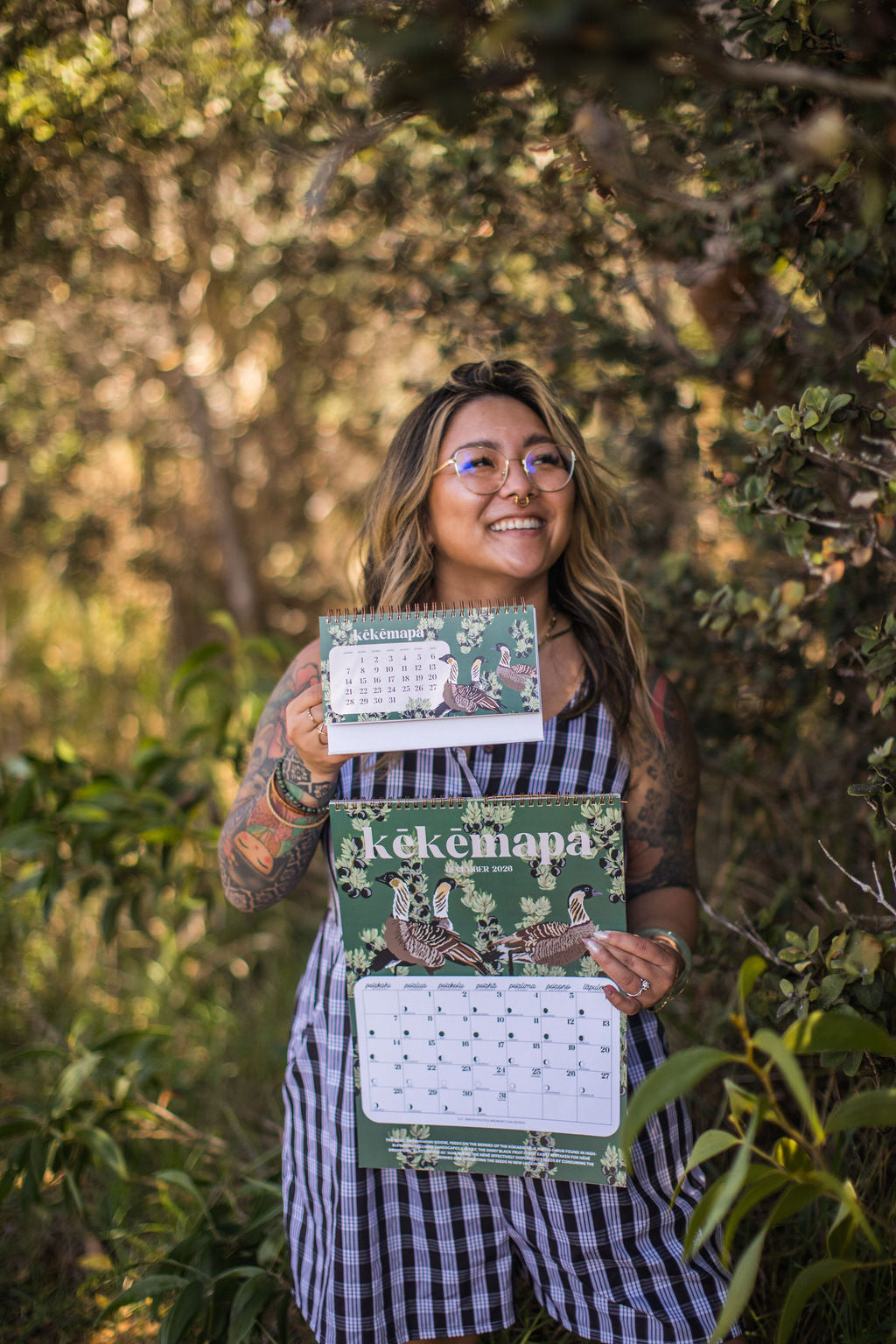 PREORDER Makahiki | DESK Calendar 12.2025 to 12.2026 by Bujo Bae x Kaulana Mahina