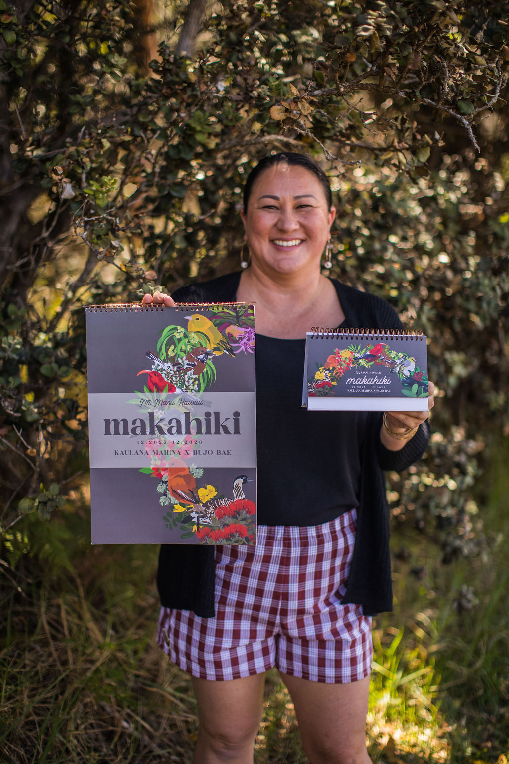 PREORDER Makahiki | DESK Calendar 12.2025 to 12.2026 by Bujo Bae x Kaulana Mahina