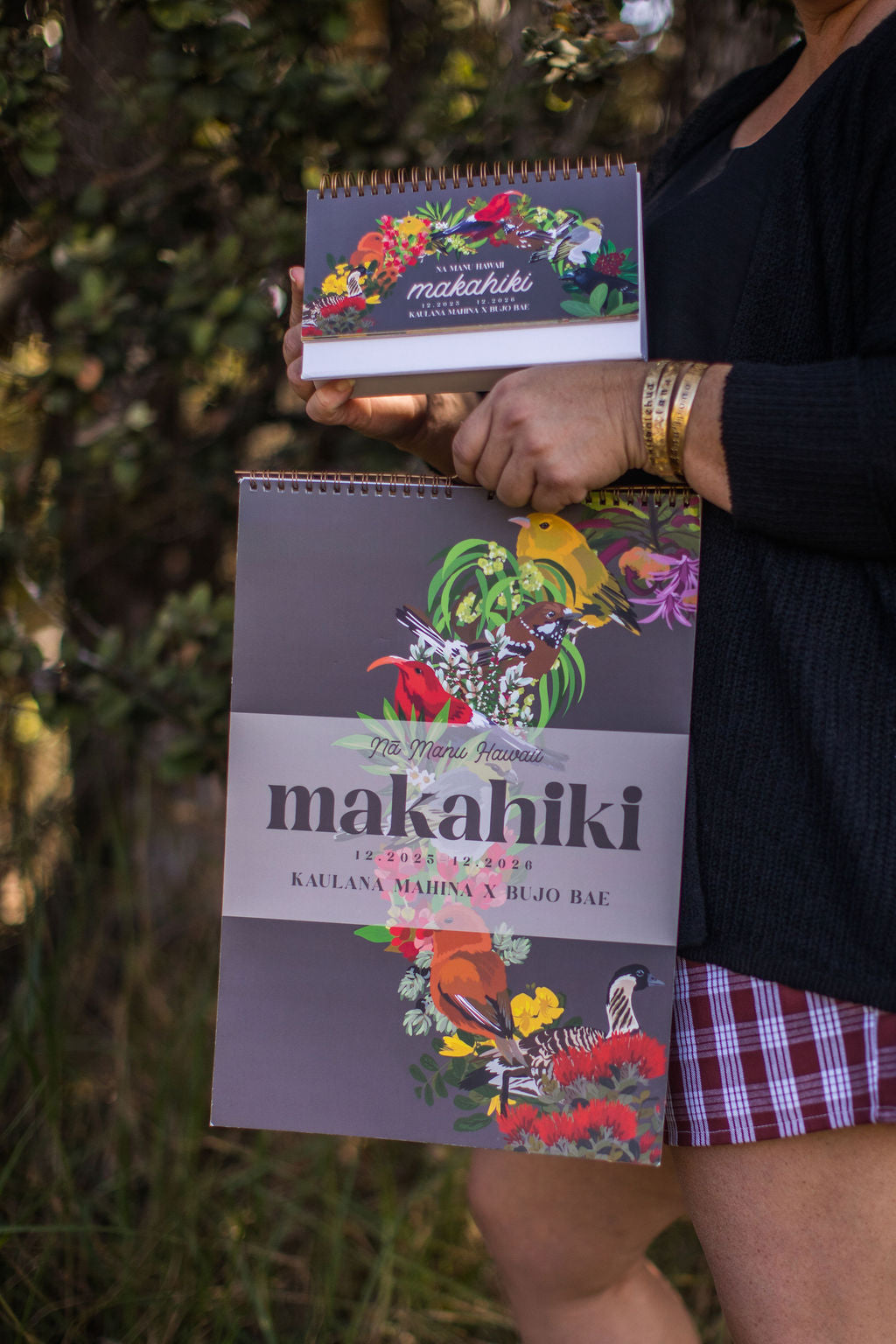 PREORDER Makahiki | DESK Calendar 12.2025 to 12.2026 by Bujo Bae x Kaulana Mahina