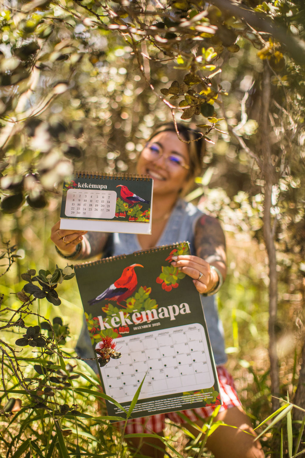 PRE ORDER Makahiki | Wall Calendar 12.2025 to 12.2026 by Bujo Bae x Kaulana Mahina