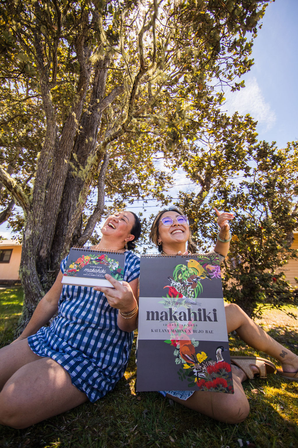PREORDER Makahiki | DESK Calendar 12.2025 to 12.2026 by Bujo Bae x Kaulana Mahina