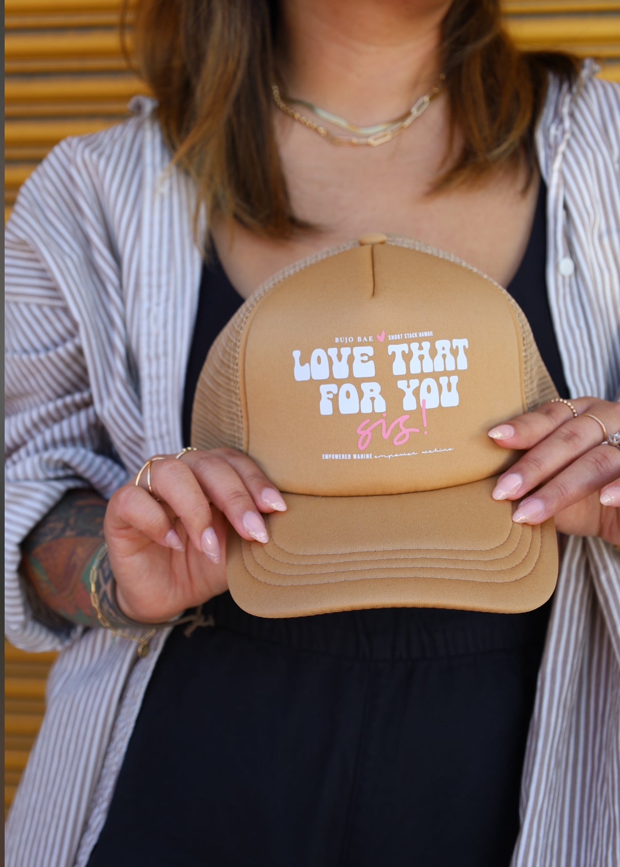 Love the for you SIS! | Trucker Hat SHORT STACK HAWAII x Bujo Bae