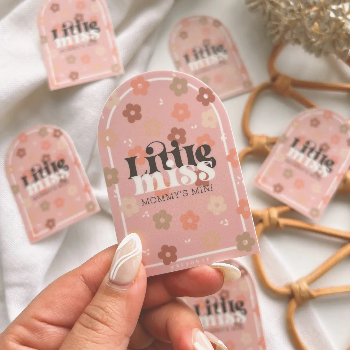 Little Miss Mommy's Mini | Vinyl Sticker